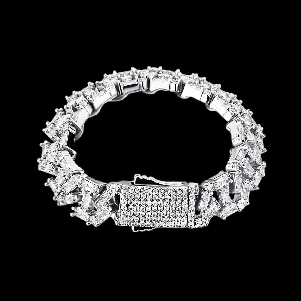 ICED OUT 10MM "STEZZA CUBAN" ARMBAND - ICERAIN JEWELRY