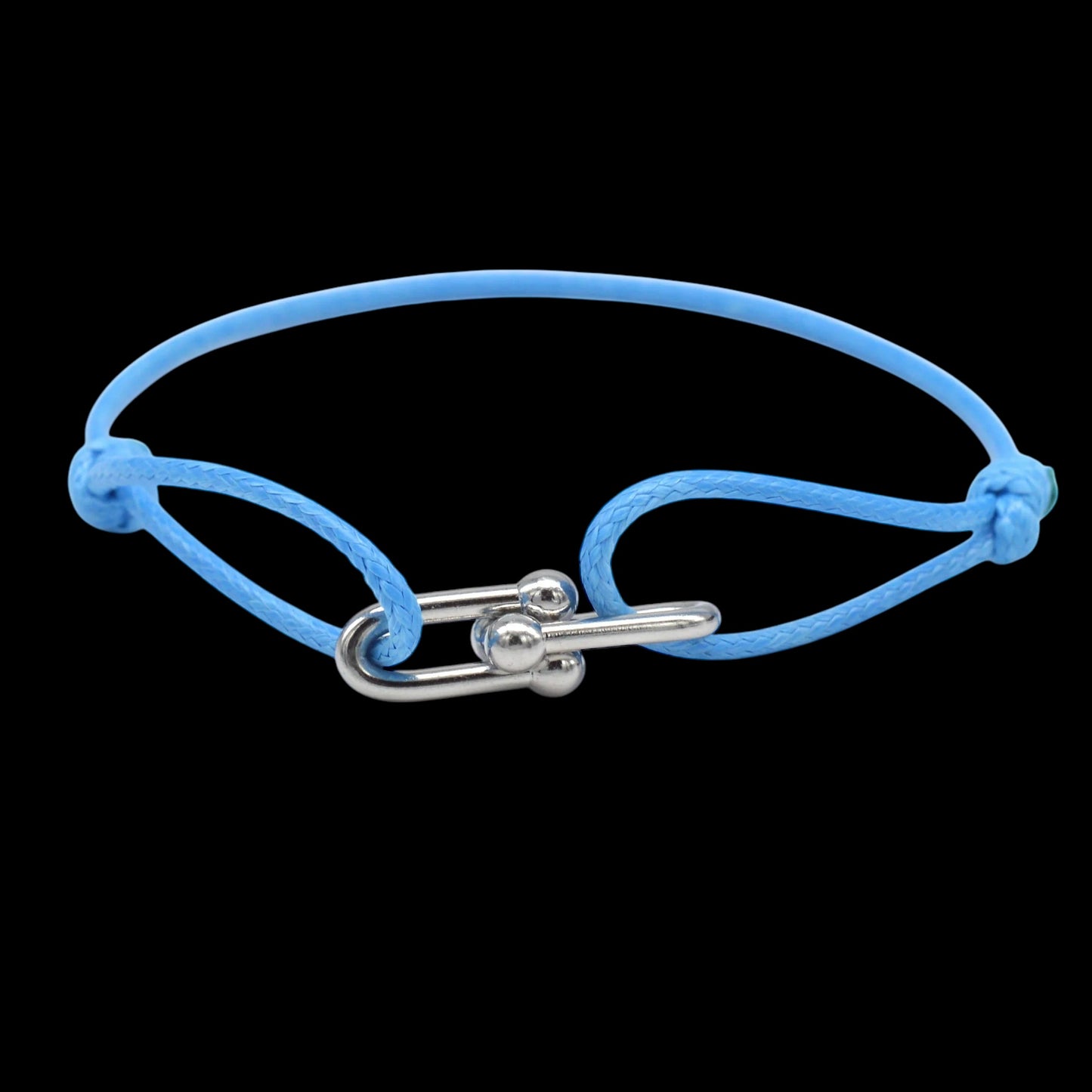 STOFF/EDELSTAHL "CLOSURE" ARMBAND - ICERAIN JEWELRY