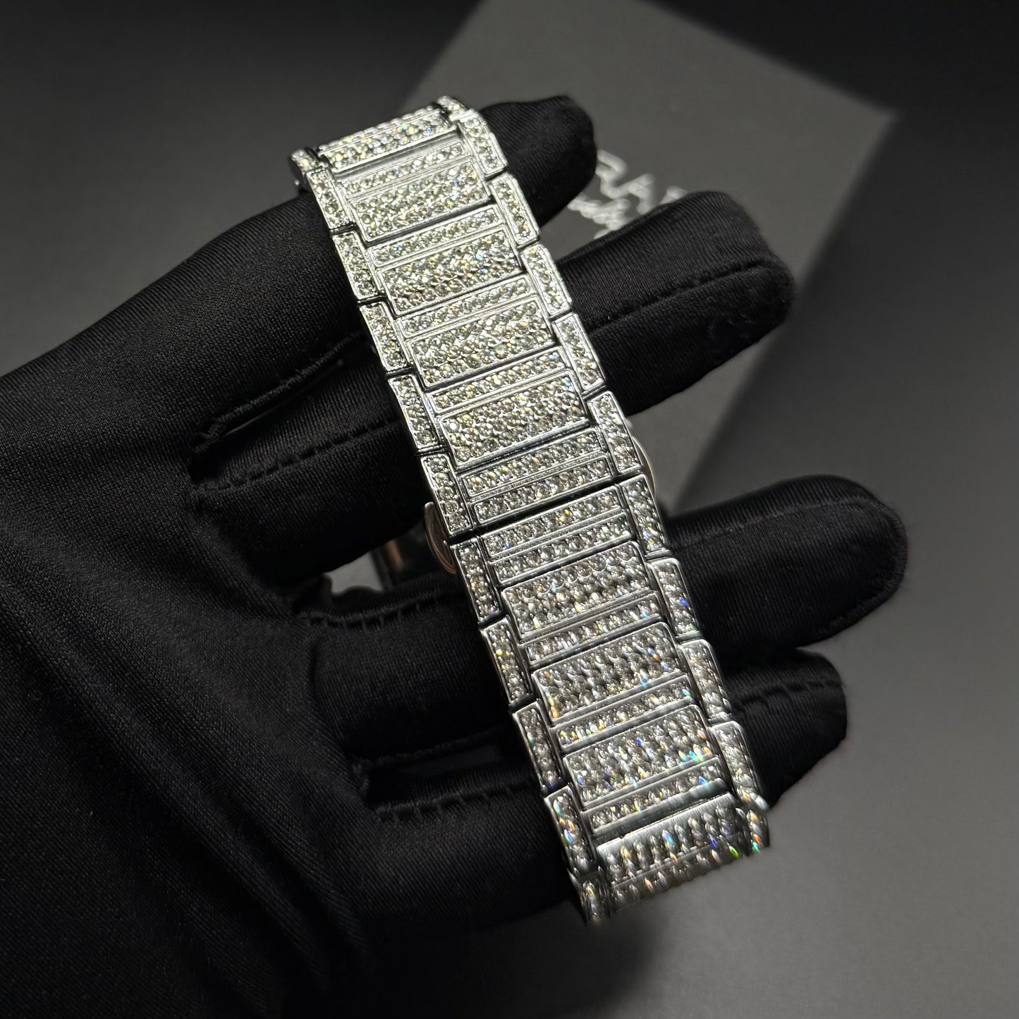ICED OUT "SQUADROMER" UHR - ICERAIN JEWELRY