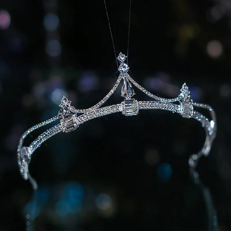 ICED OUT "CROWN JEWEL" DIADEM/TIARA - ICERAIN JEWELRY