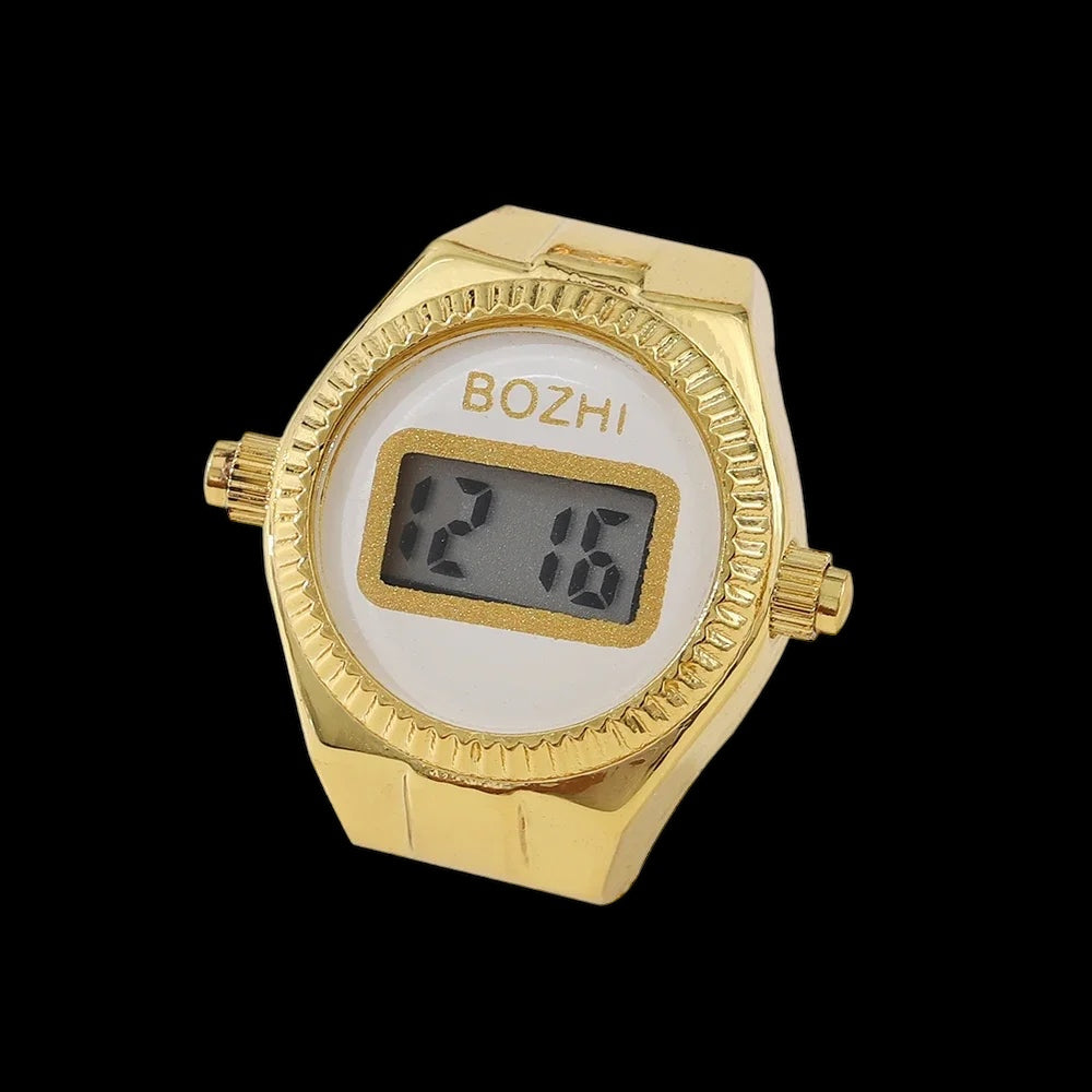 EDELSTAHL "OROLOGIO" RING - ICERAIN JEWELRY