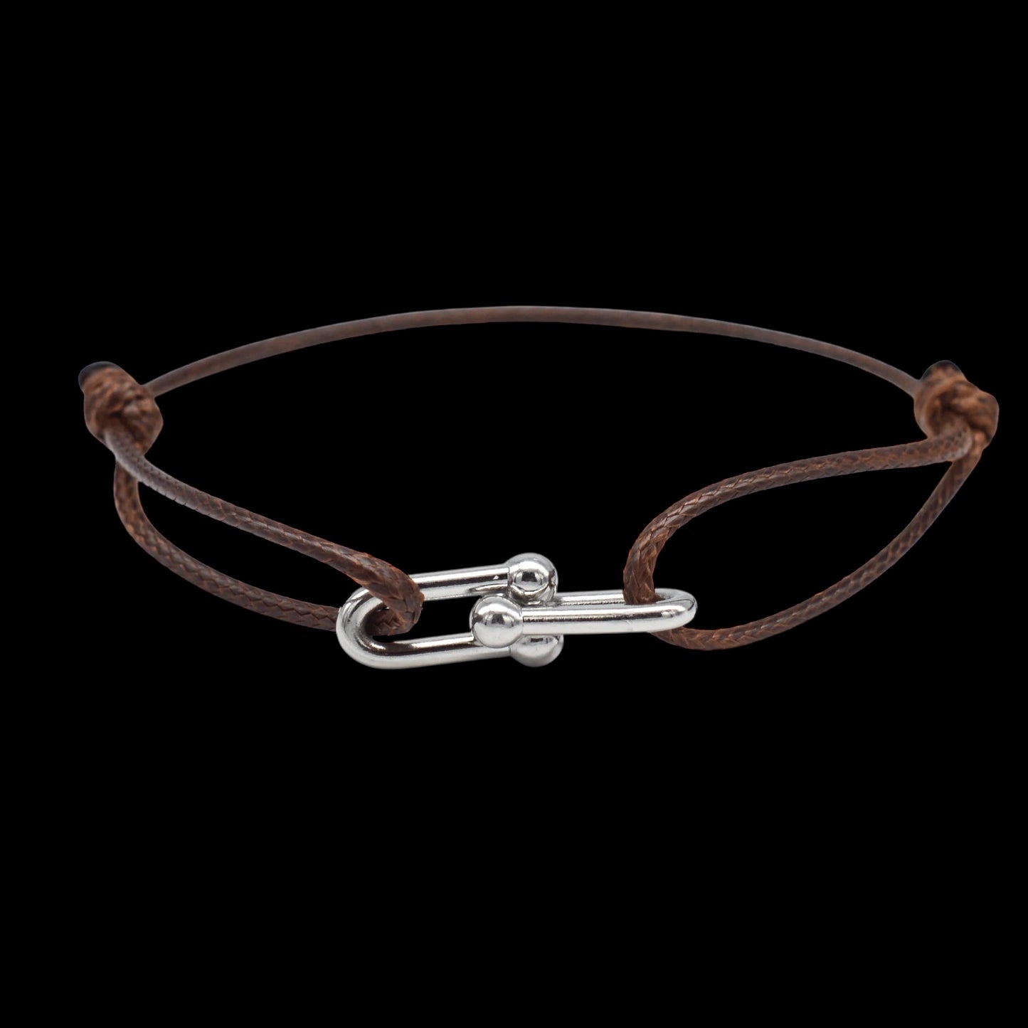 STOFF/EDELSTAHL "CLOSURE" ARMBAND - ICERAIN JEWELRY