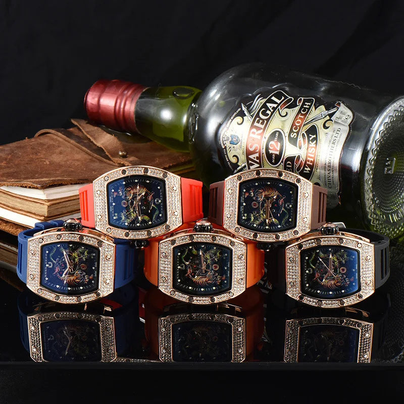 ICED OUT "GALVADOR" UHR - ICERAIN JEWELRY