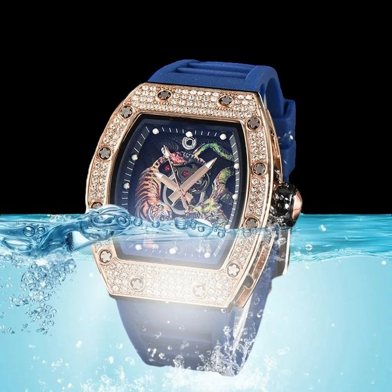 ICED OUT "GALVADOR" UHR - ICERAIN JEWELRY