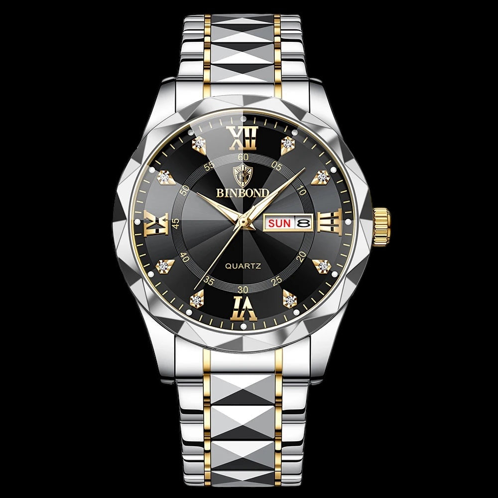 EDELSTAHL "TOPPLER" UHR - ICERAIN JEWELRY