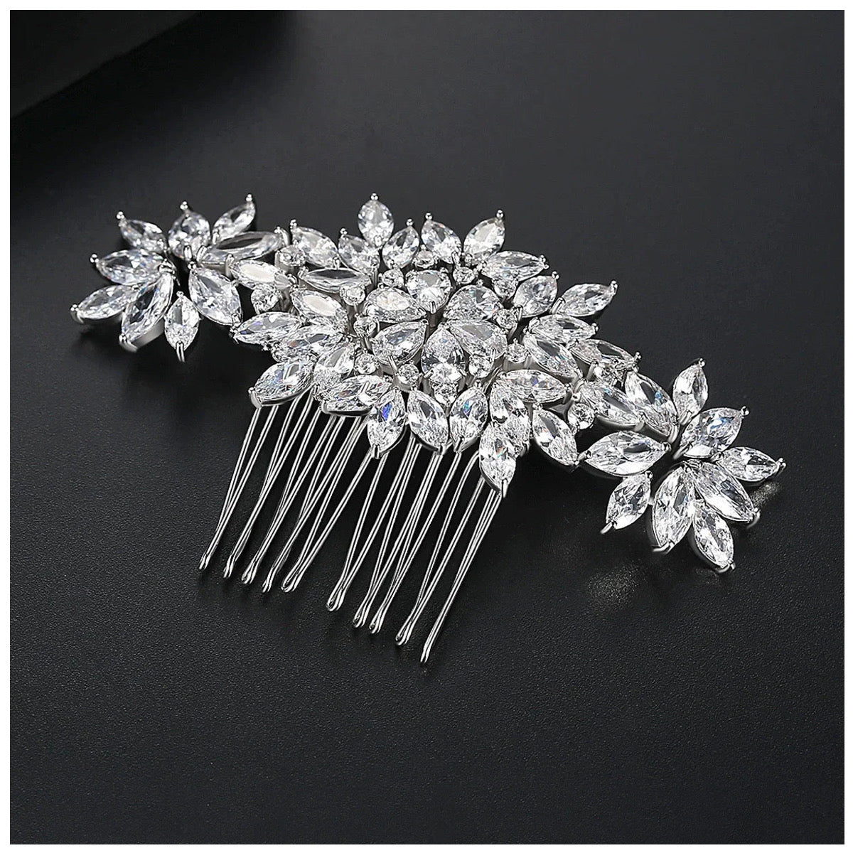 ICED OUT "CRYSTAL RADIANCE" DIADEM/TIARA - ICERAIN JEWELRY