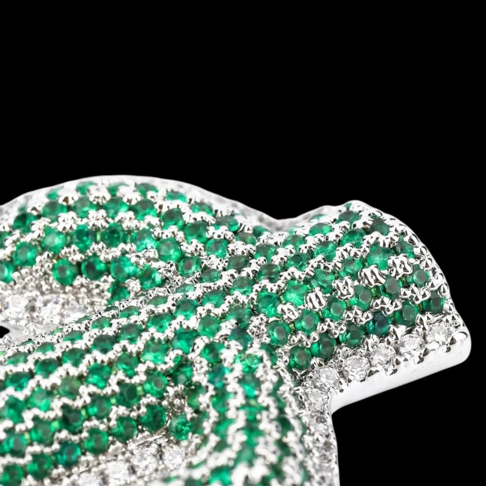 ICED OUT "CACTUS" KETTE - ICERAIN JEWELRY