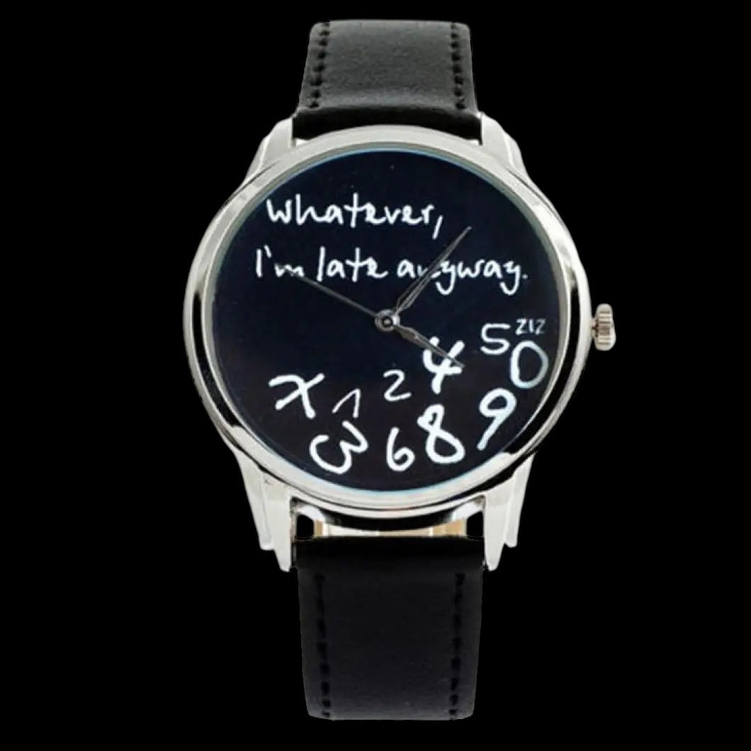 EDELSTAHL "LATE" UHR - ICERAIN JEWELRY