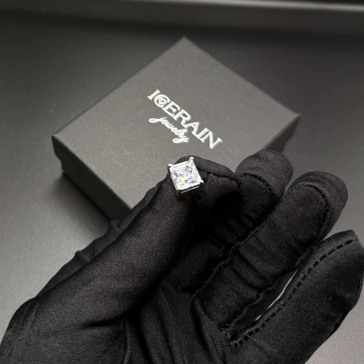 ICED OUT "SILVERSTAR" OHRRINGE - ICERAIN JEWELRY