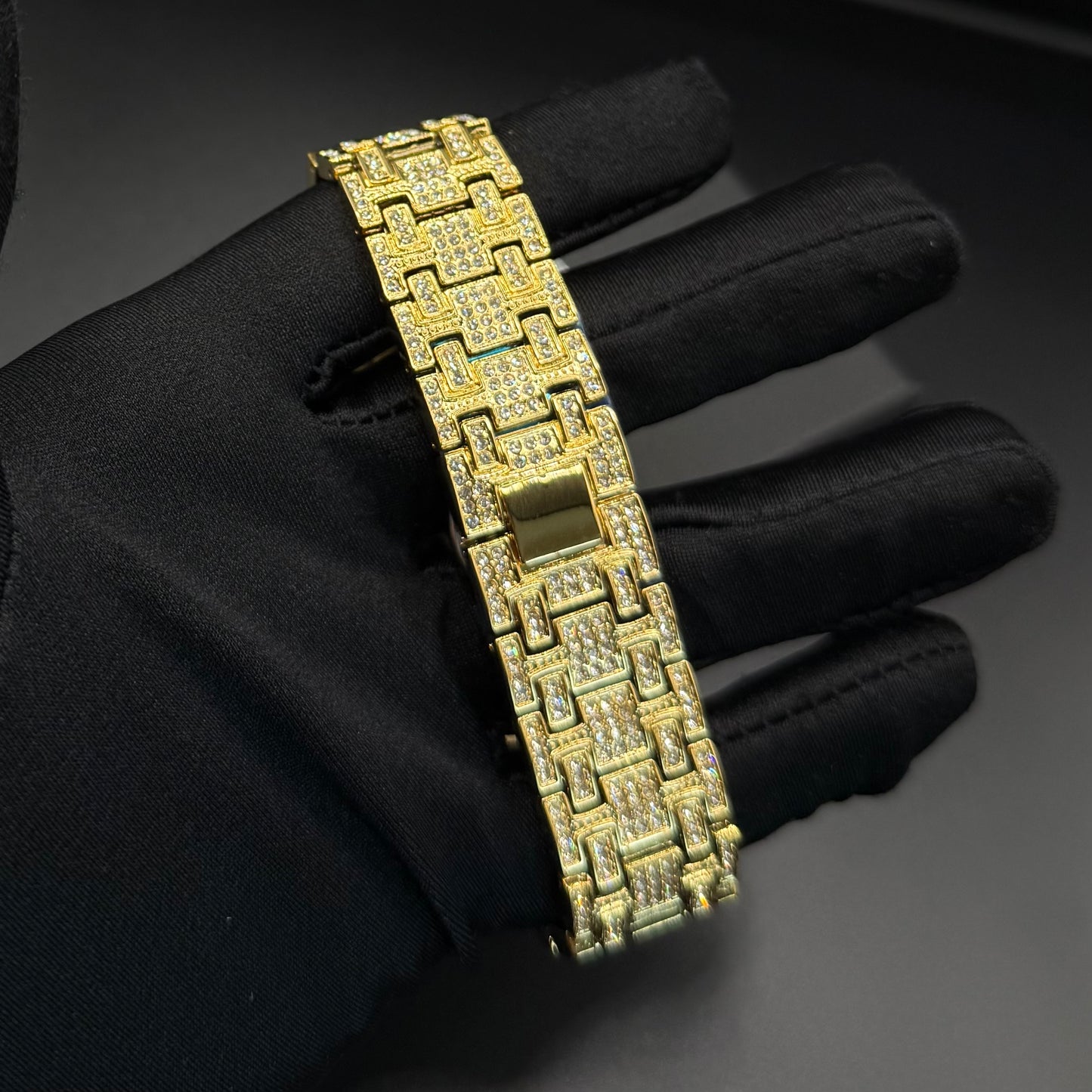 ICED OUT " ARABIC SUN" UHR - ICERAIN JEWELRY