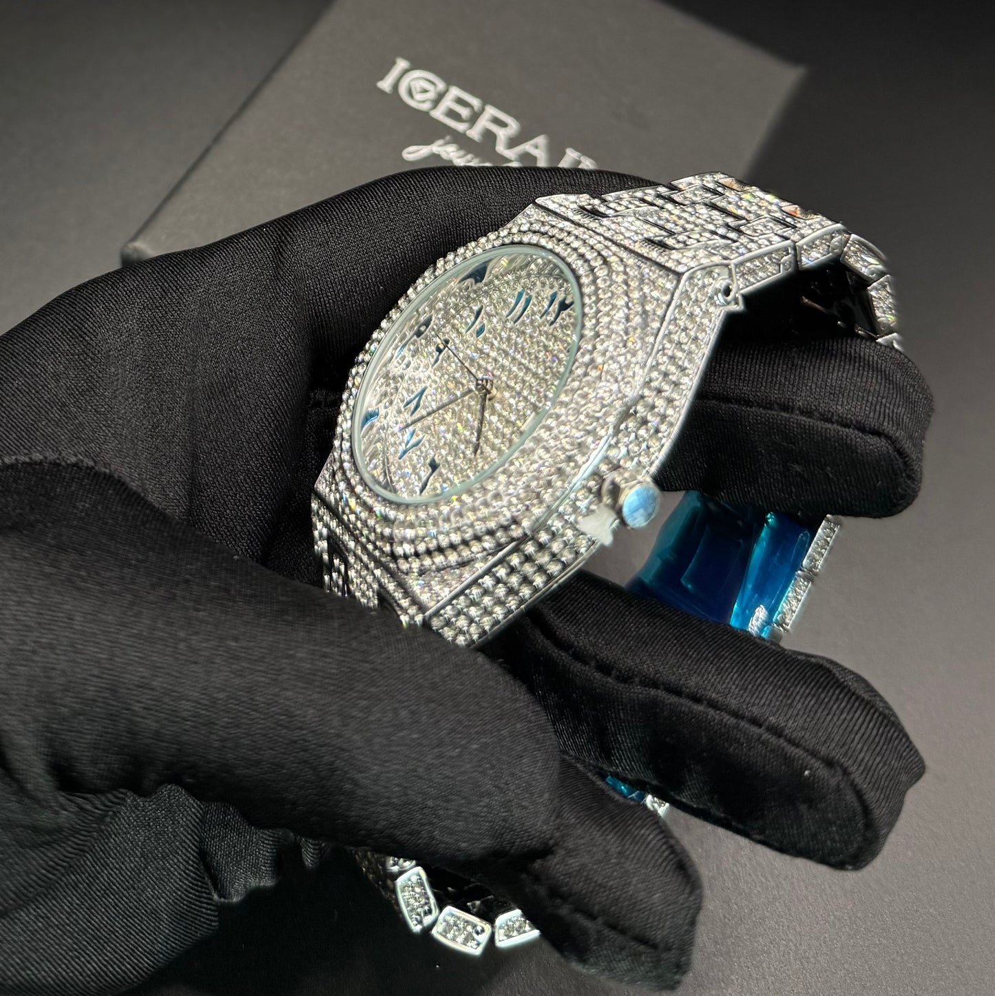 ICED OUT "ARABIC V2" UHR - ICERAIN JEWELRY