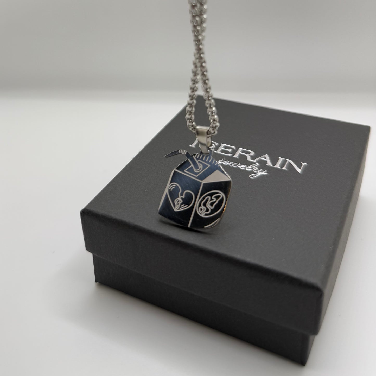 EDELSTAHL "SILVER JUICE 999" KETTE - ICERAIN JEWELRY
