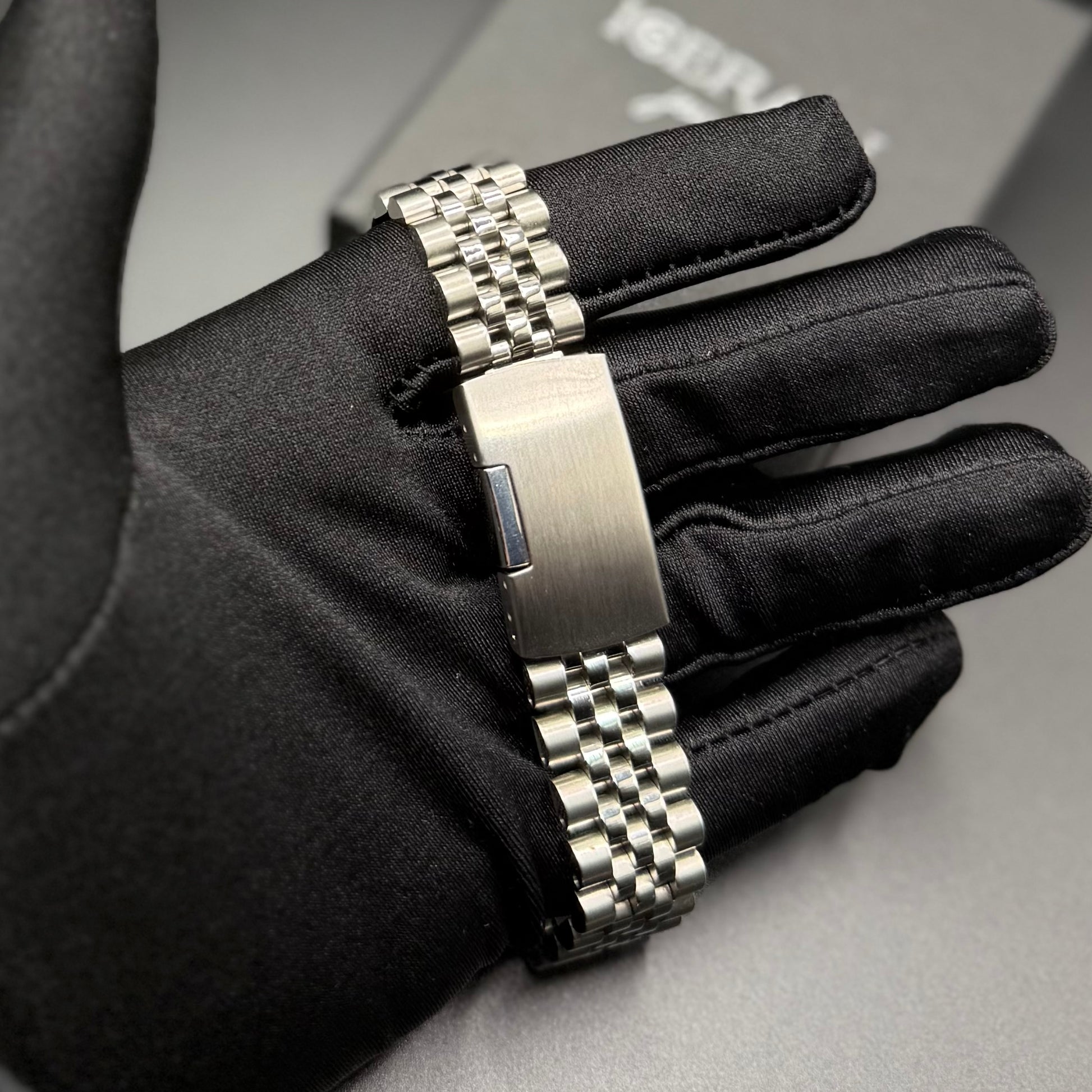 EDELSTAHL AUTOMATIK "ARABIC" UHR - ICERAIN JEWELRY