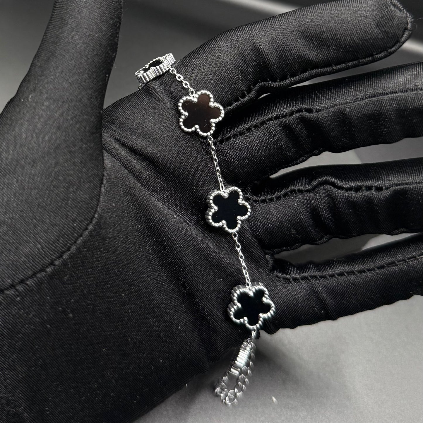 EDELSTAHL "CLOVER" ARMBAND - ICERAIN JEWELRY