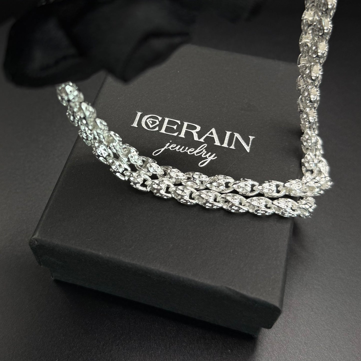 925S SILVER 5MM "FAUCET" KETTE - ICERAIN JEWELRY