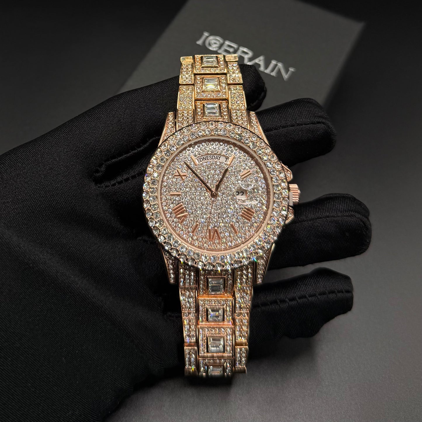 ICED OUT "PARAMONE" UHR - ICERAIN JEWELRY