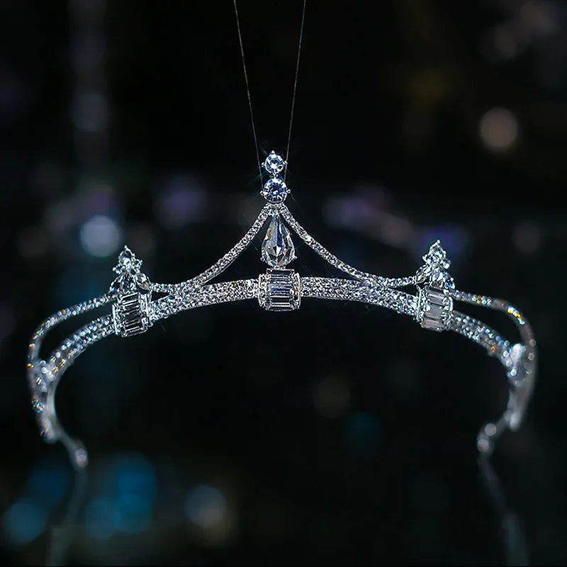 ICED OUT "CROWN JEWEL" DIADEM/TIARA - ICERAIN JEWELRY