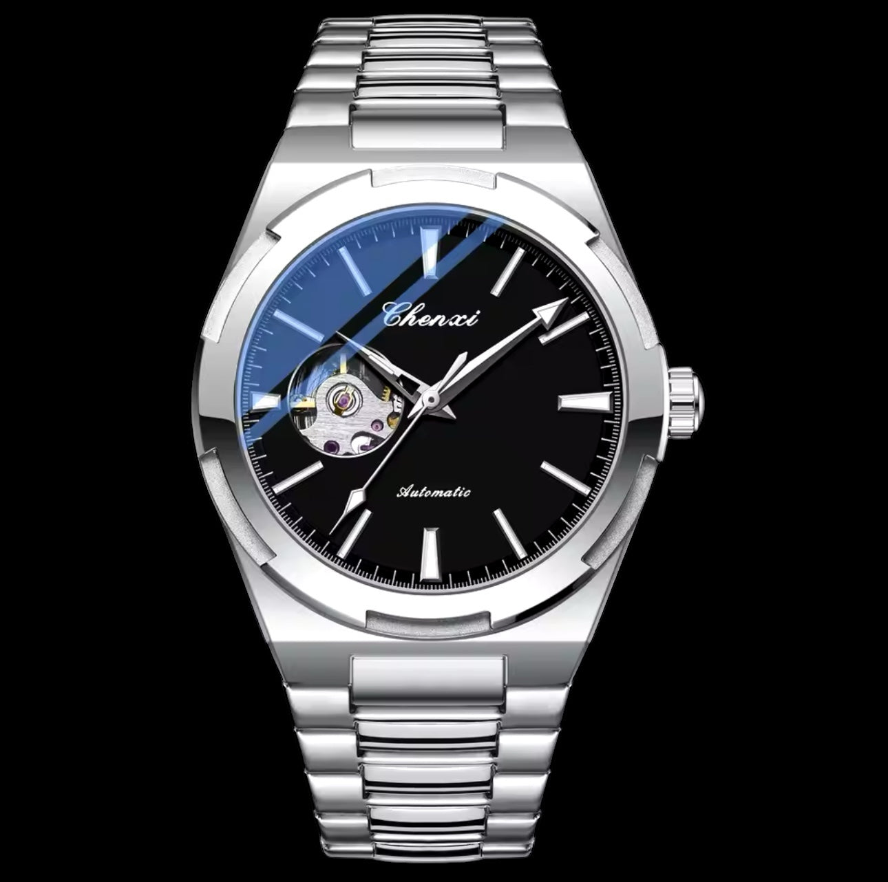 EDELSTAHL AUTOMATIK "HOLLONDOS" UHR - ICERAIN JEWELRY