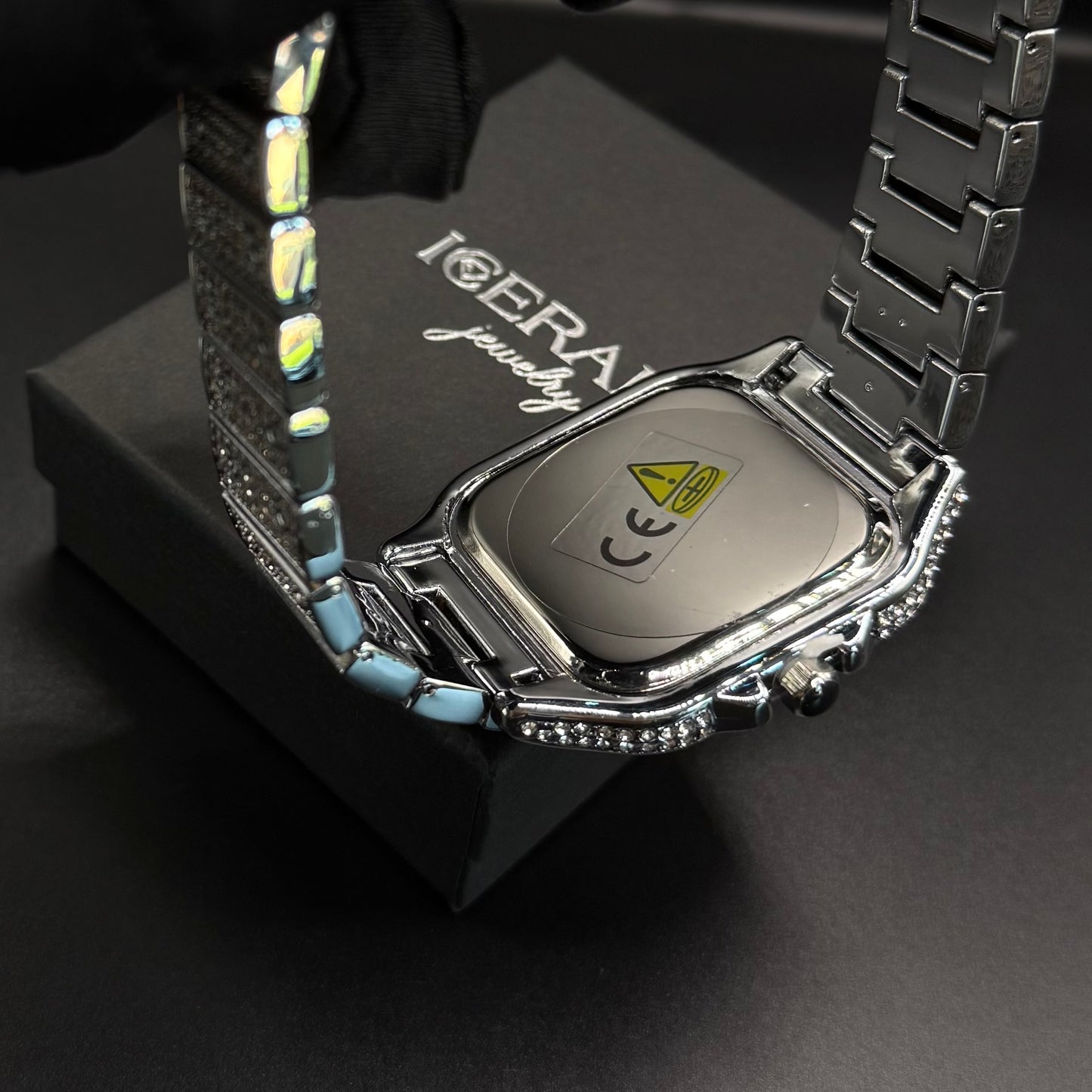ICED OUT "PIAZZA" UHR - ICERAIN JEWELRY