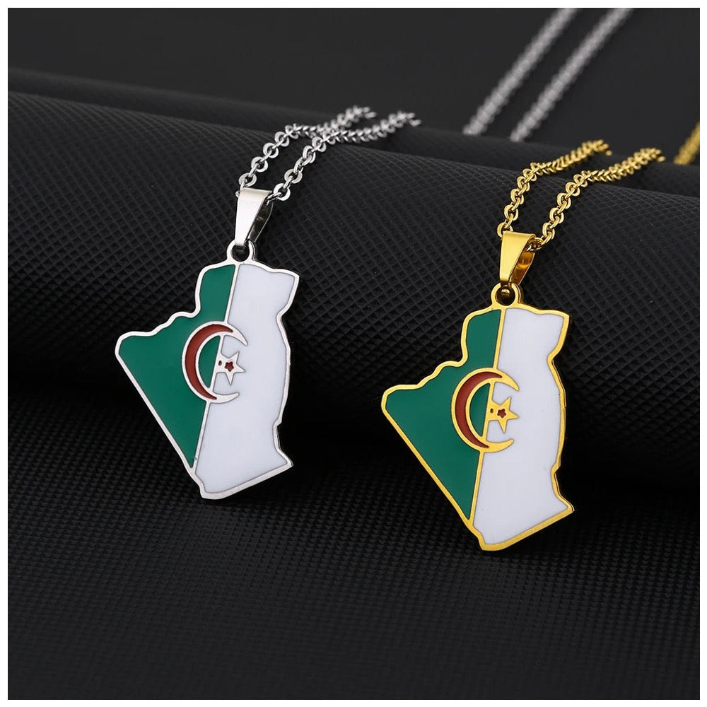 EDELSTAHL "ALGERIA" LÄNDERKETTE - ICERAIN JEWELRY