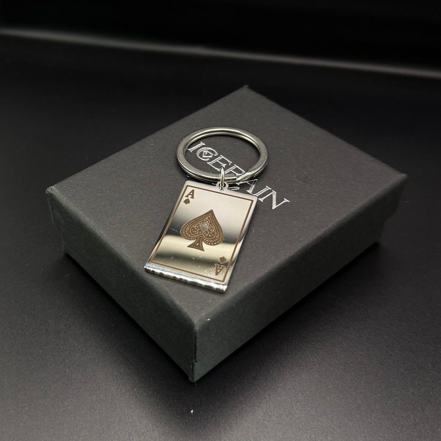 EDELSTAHL "PIK" SCHLÜSSELANHÄNGER - ICERAIN JEWELRY