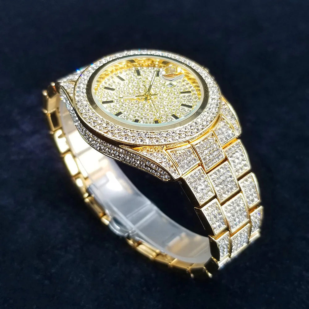 ICED OUT "DYSONAR" UHR - ICERAIN JEWELRY