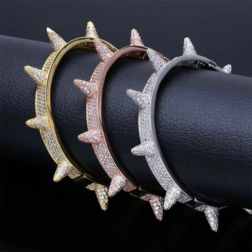 ICED OUT "SPIKE" ARMREIF - ICERAIN JEWELRY