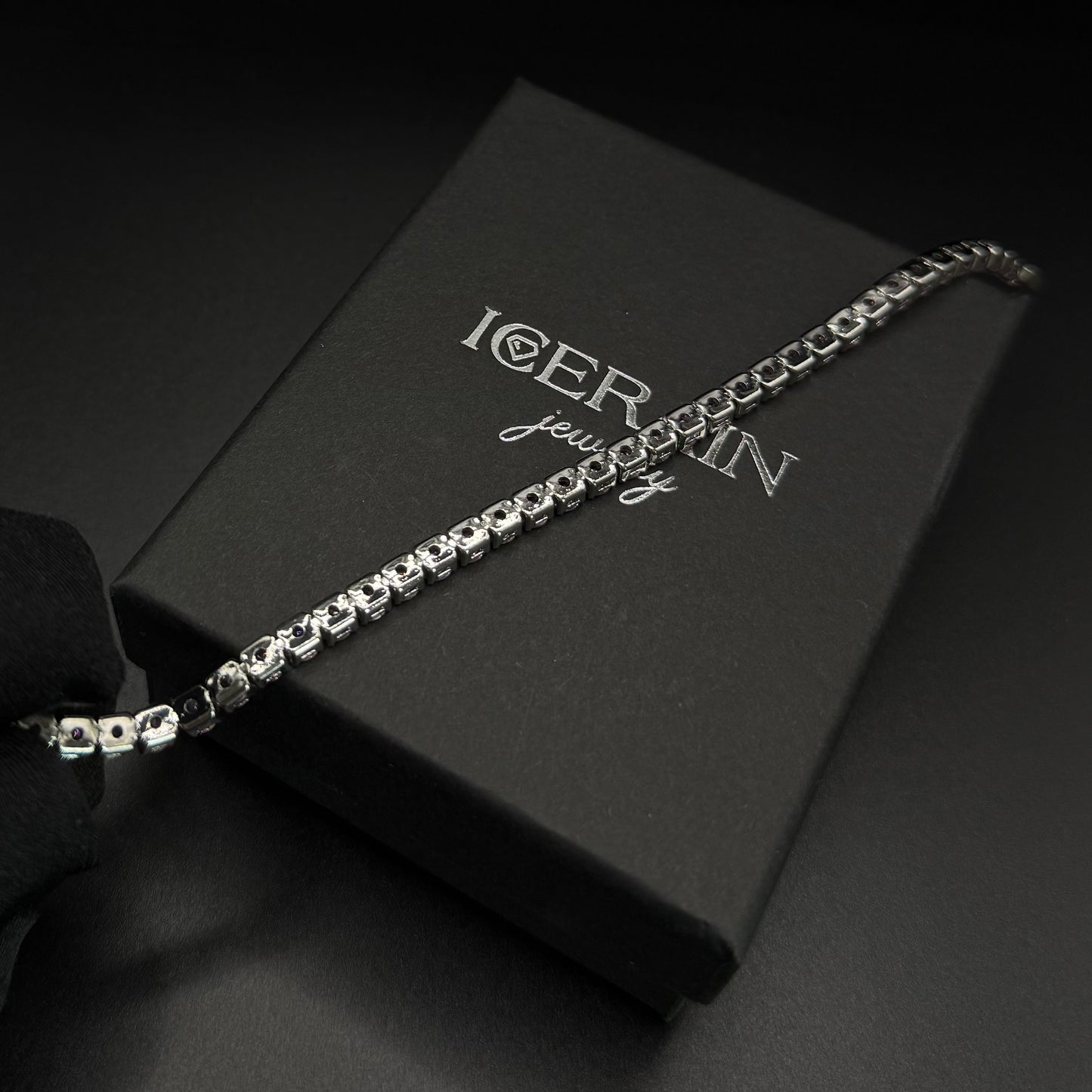 ICED OUT 4MM "PINK TENNIS" ARMBAND - ICERAIN JEWELRY