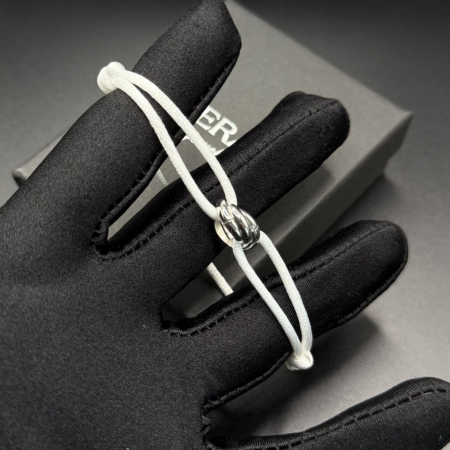 STOFF/EDELSTAHL "TRICOLOR" ARMBAND - ICERAIN JEWELRY