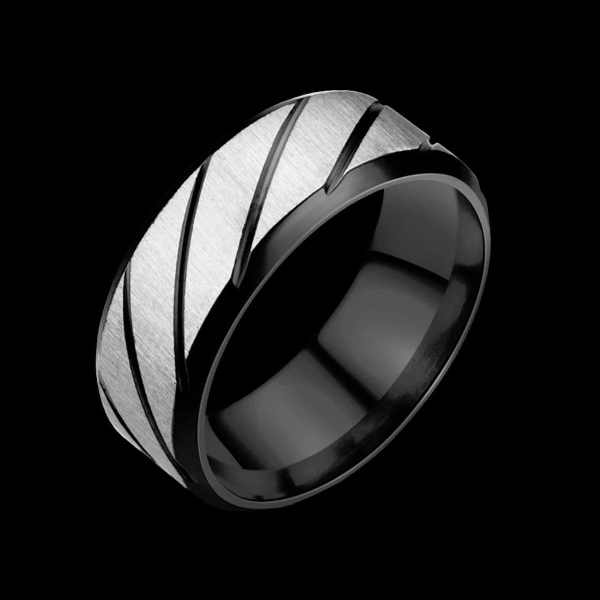 EDELSTAHL "WURSAL" RING - ICERAIN JEWELRY