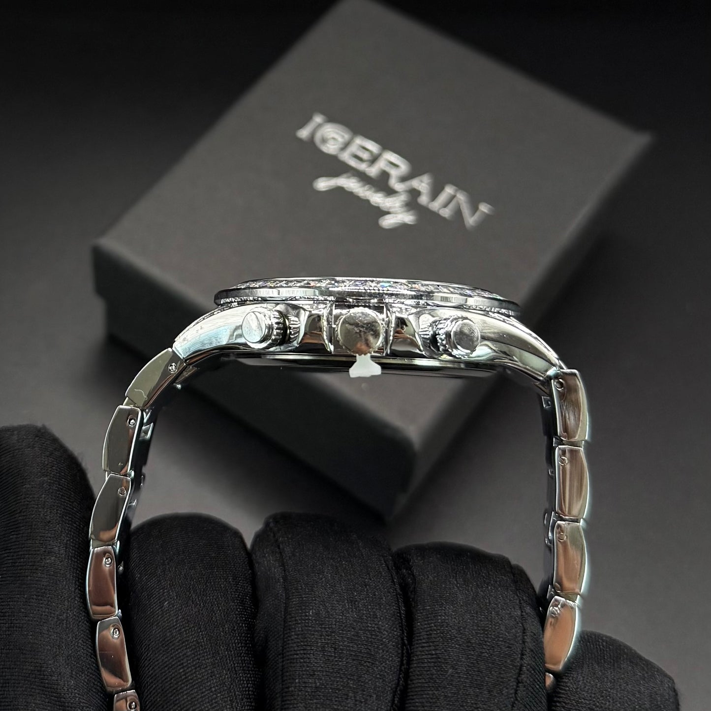 ICED OUT "SOLLINI V3" UHR - ICERAIN JEWELRY