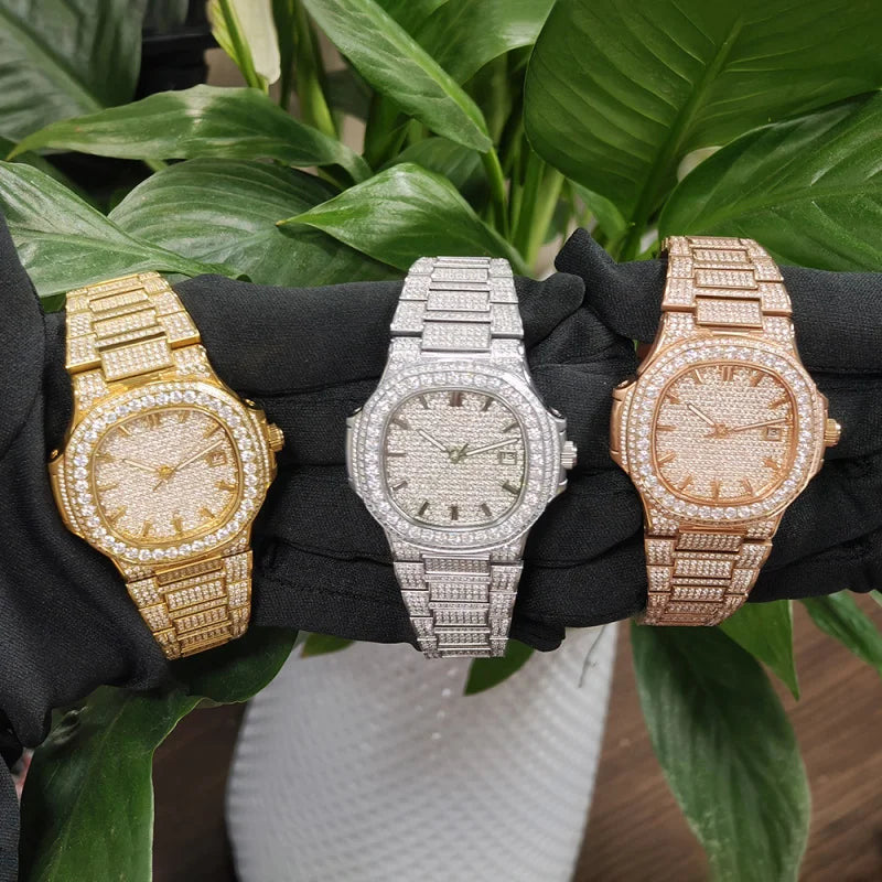 ICED OUT 43MM MOISSANITE "FERANOIR" UHR - ICERAIN JEWELRY