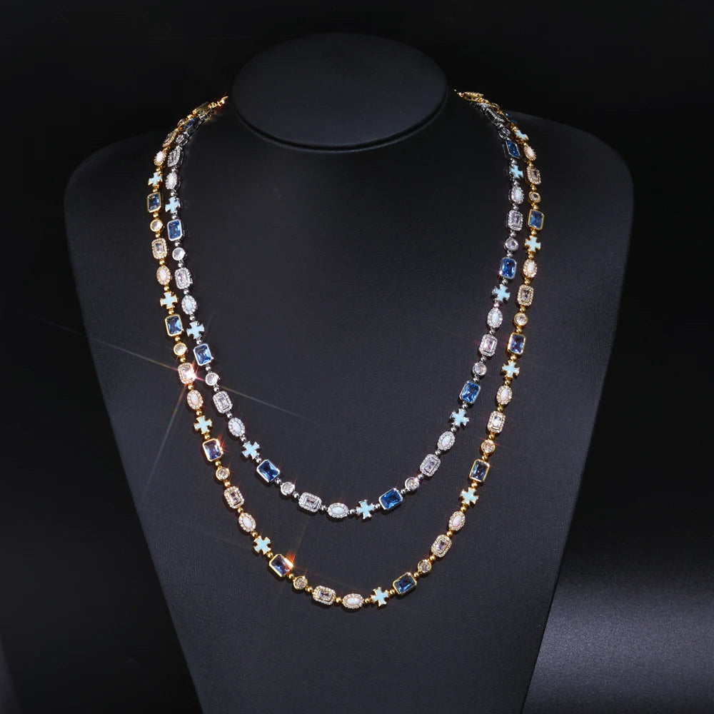ICED OUT 6MM "GOLD CHOKER V2" KETTE - ICERAIN JEWELRY