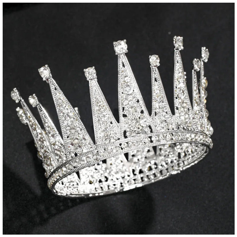 ICED OUT SILVER "ROYAL GRACE" KRONE - ICERAIN JEWELRY