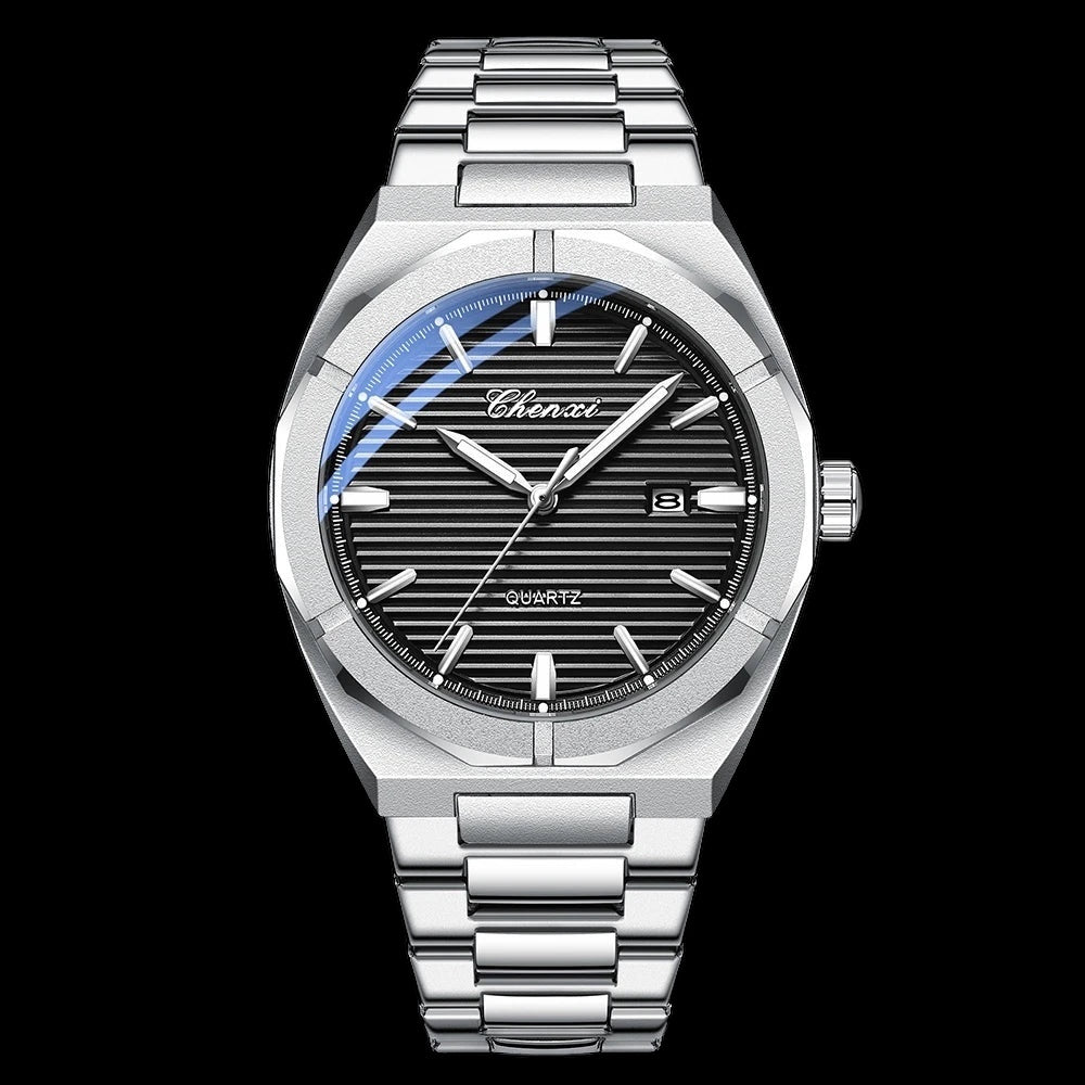 EDELSTAHL "ECLIPSE" UHR - ICERAIN JEWELRY