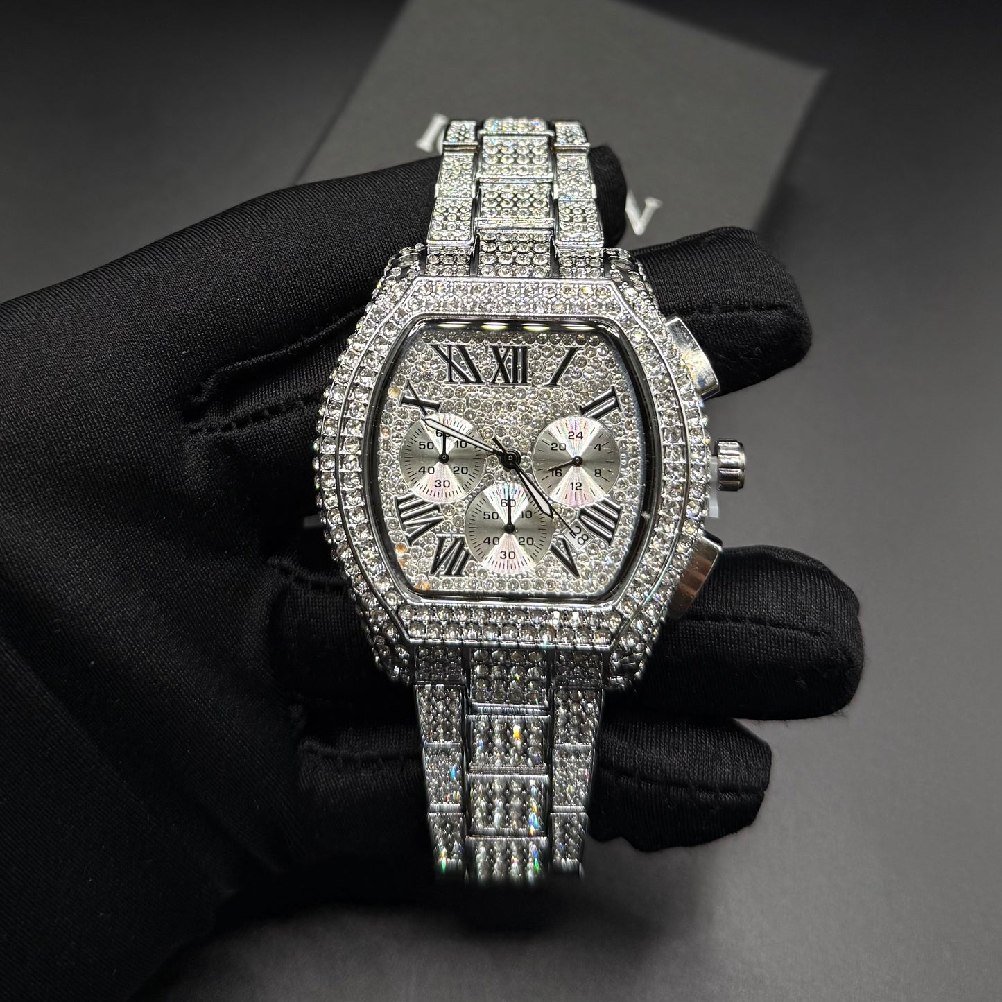 ICED OUT "FIERO" UHR - ICERAIN JEWELRY