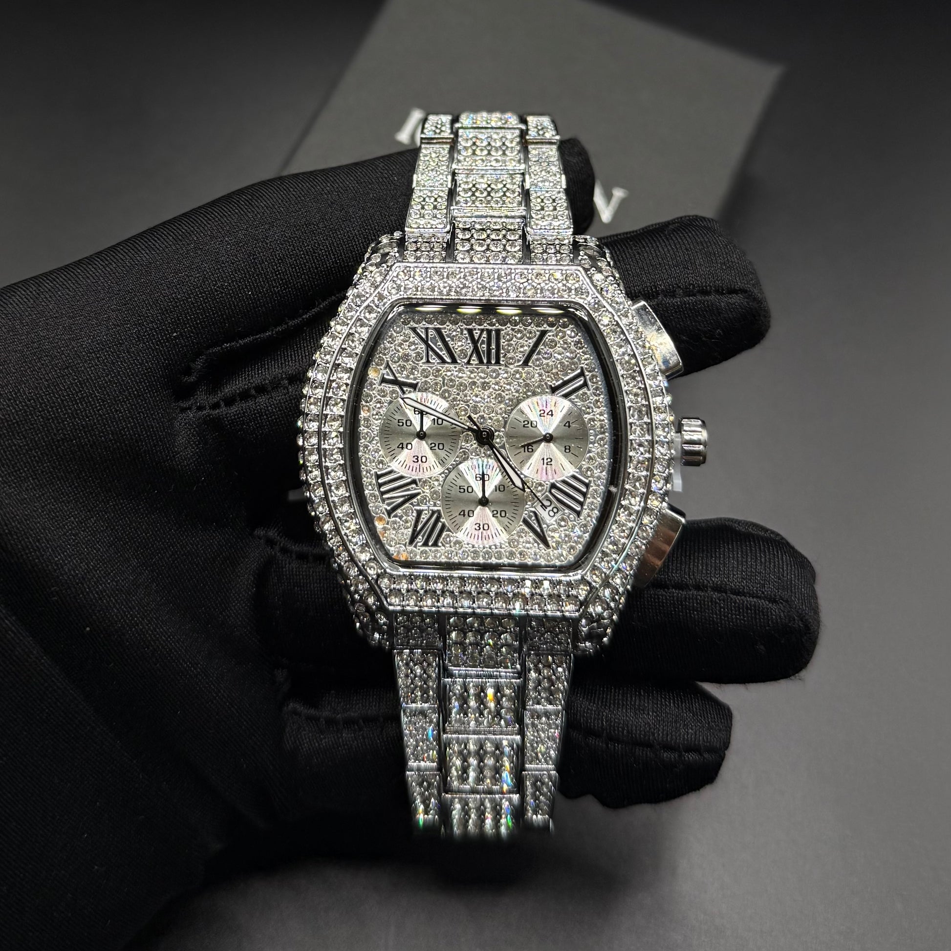 ICED OUT "FIERO" UHR - ICERAIN JEWELRY