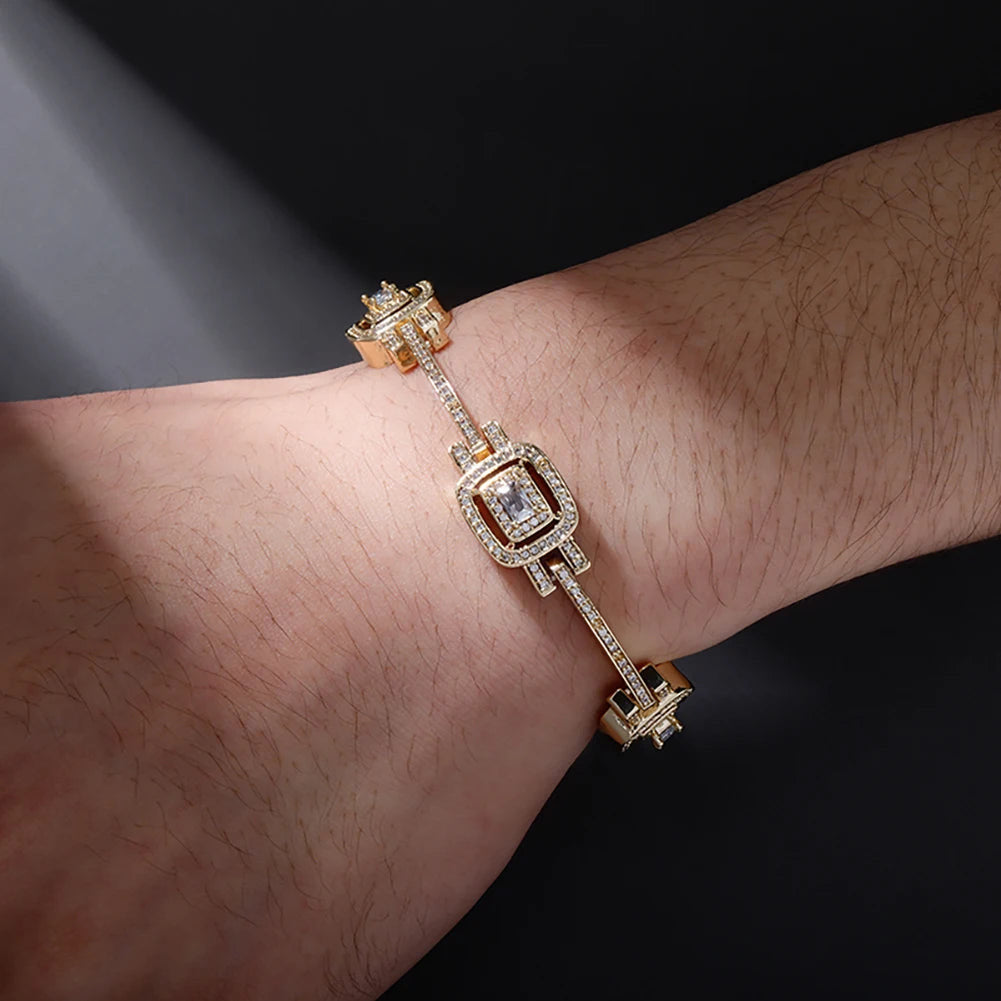 ICED OUT "MICROSI" ARMBAND - ICERAIN JEWELRY