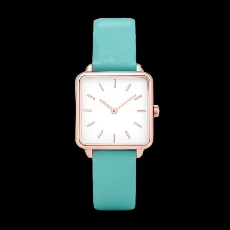 EDELSTAHL "QUADRIC" UHR - ICERAIN JEWELRY