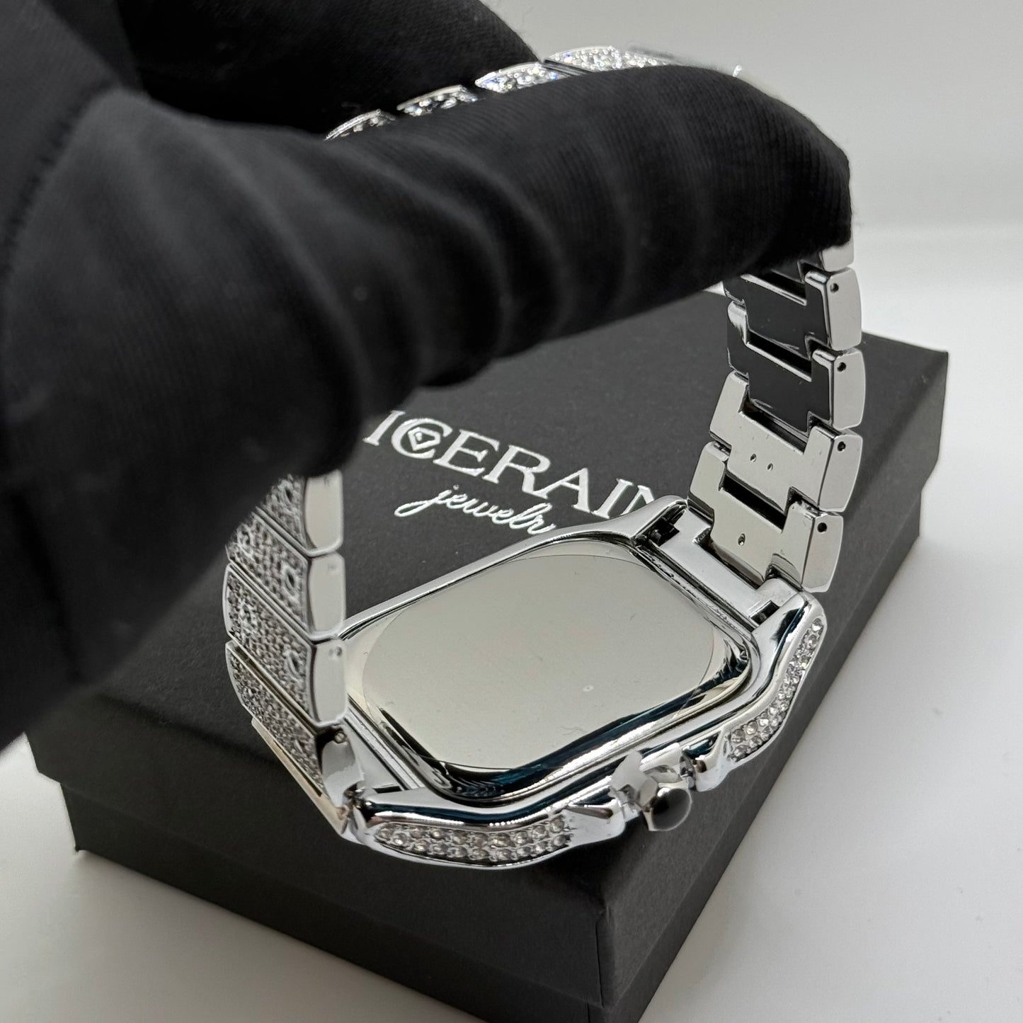 ICED OUT "PIAZZA" UHR - ICERAIN JEWELRY