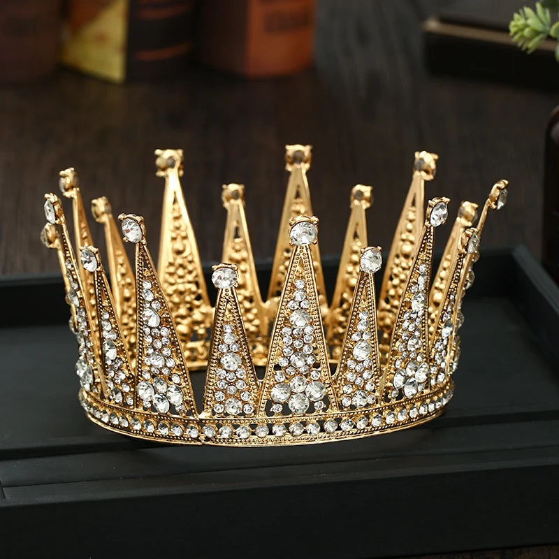 ICED OUT GOLD "ROYAL GRACE" KRONE - ICERAIN JEWELRY