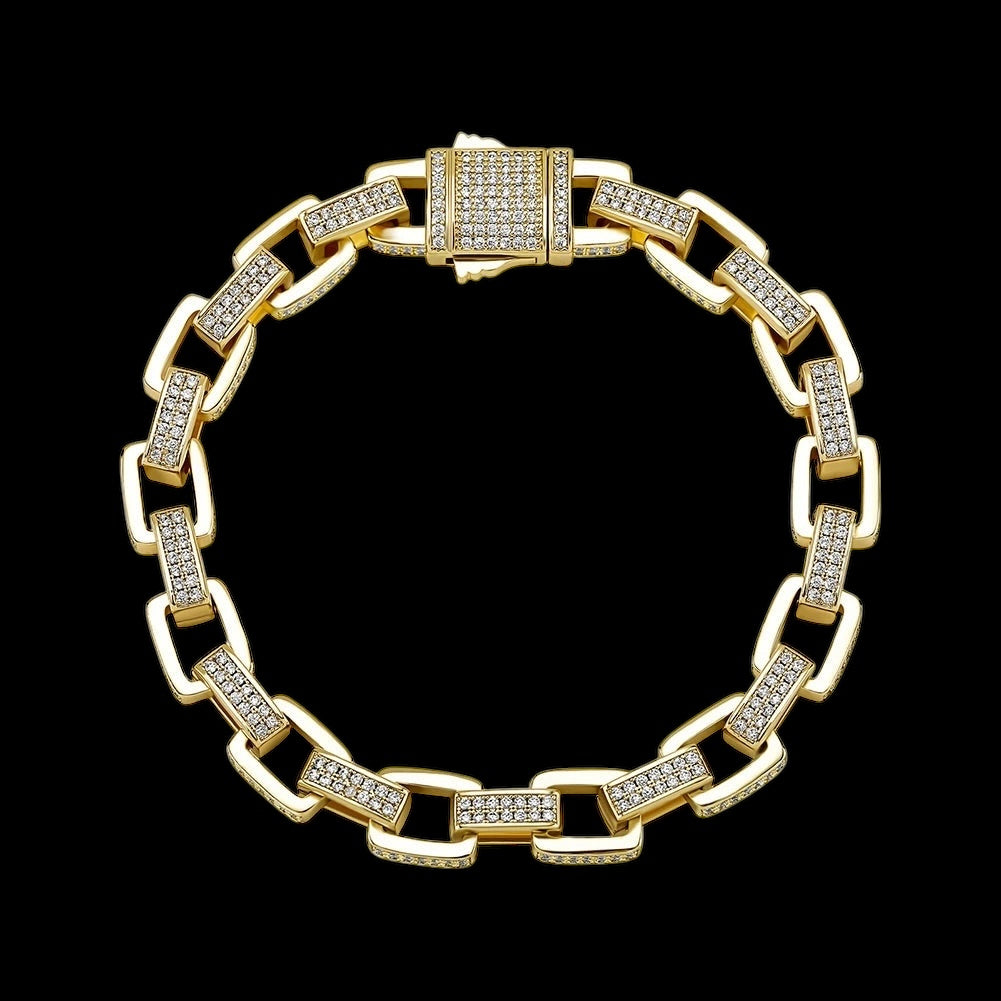 ICED OUT 8MM "ICEBOX" ARMBAND - ICERAIN JEWELRY