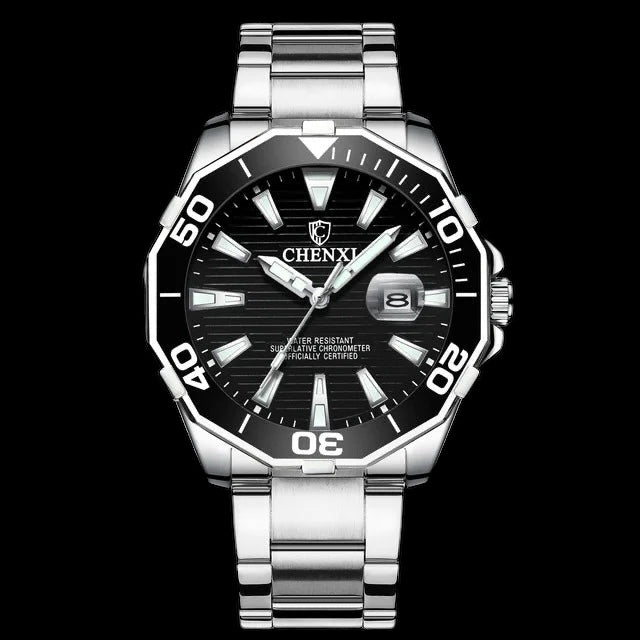 EDELSTAHL "SILCOLER" UHR - ICERAIN JEWELRY