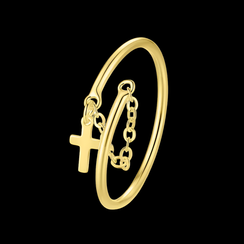 925S SILVER "CROSS V3" RING - ICERAIN JEWELRY