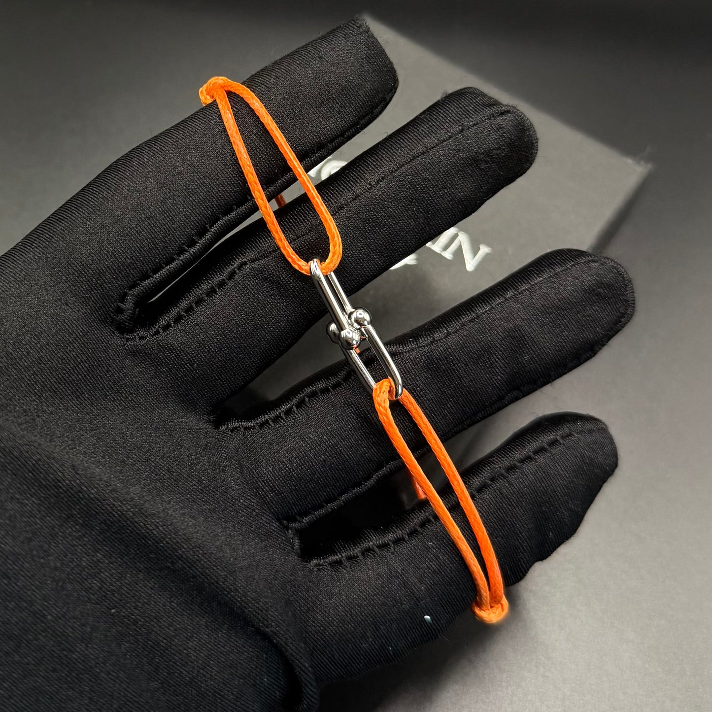 STOFF/EDELSTAHL "CLOSURE" ARMBAND - ICERAIN JEWELRY