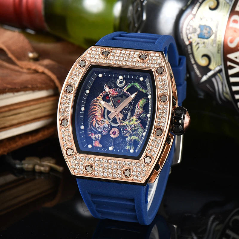 ICED OUT "GALVADOR" UHR - ICERAIN JEWELRY