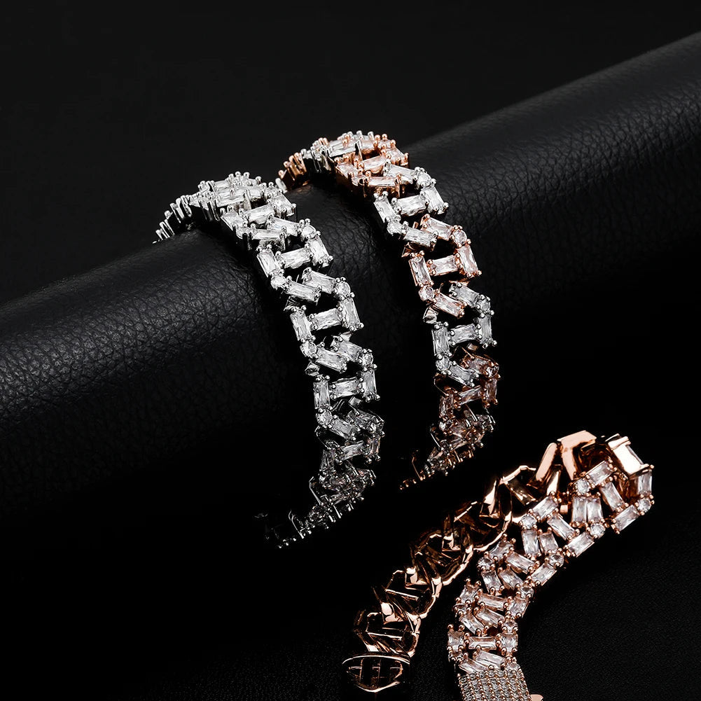 ICED OUT 10MM "STEZZA CUBAN" ARMBAND - ICERAIN JEWELRY