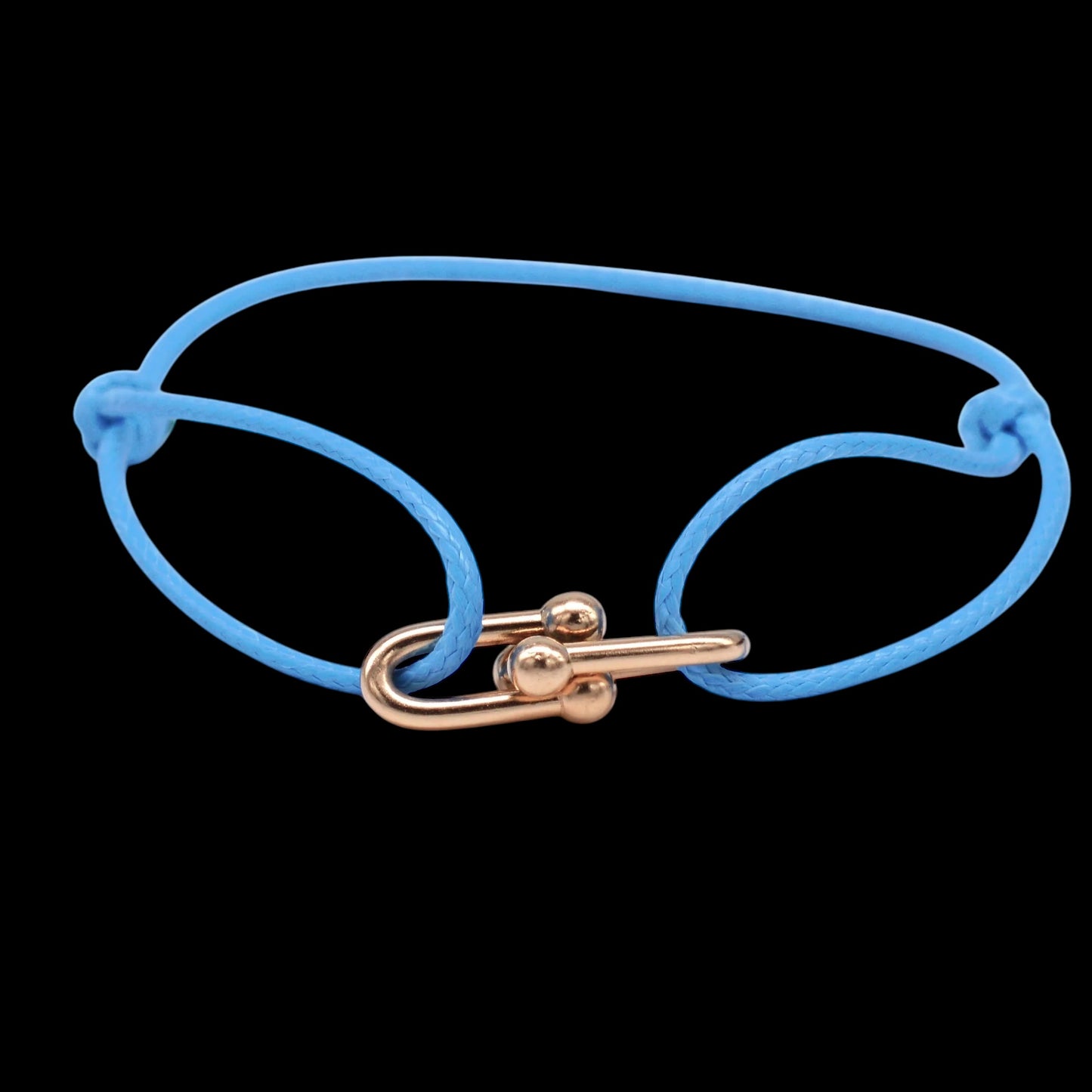 STOFF/EDELSTAHL "CLOSURE" ARMBAND - ICERAIN JEWELRY
