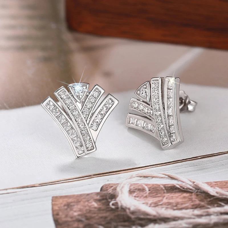 ICED OUT "WHAI" OHRRINGE - ICERAIN JEWELRY