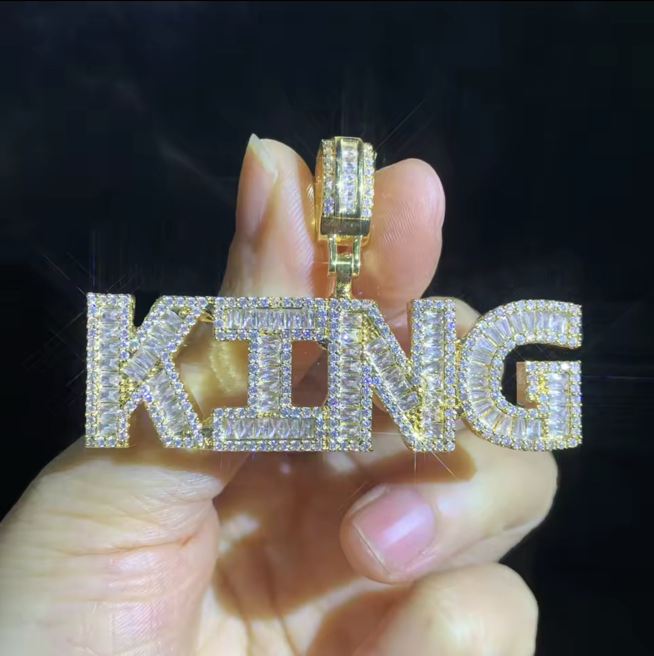 PERSONALISIERTE ICED OUT "KAELIX" KETTE - ICERAIN JEWELRY